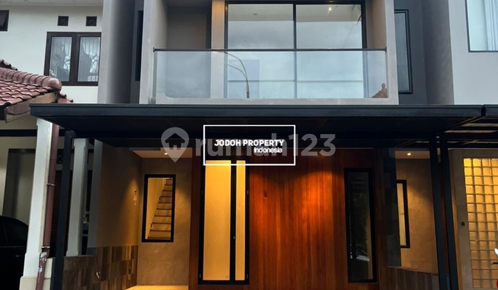 Jual Rumah Modern Dalam Elite Cluster di Cirendeu Dekat MRT Lebak Bulus