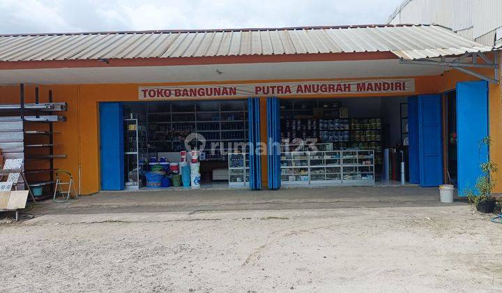Dioper Sewa Bangun Exs Toko Material Pinggir Jalan Rajeg Tangerang 2