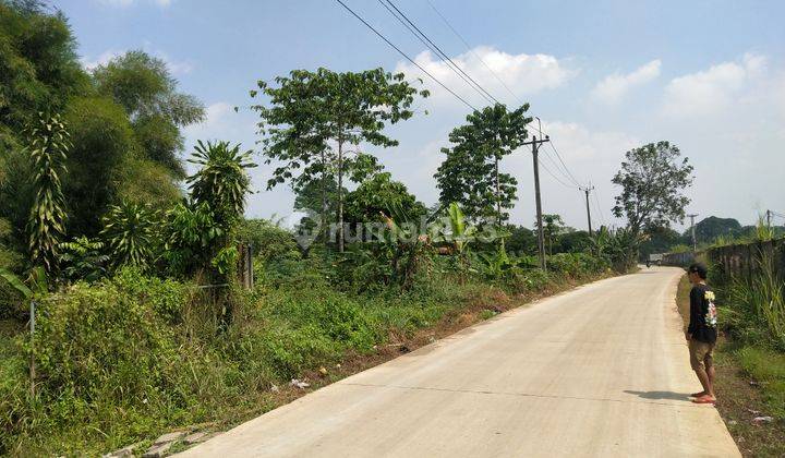 Kavling di Jl. Cicangkal, Rumpin 1,7 hectare - dekat Pasar Cicangkal dan Citra Garden Serpong, surat SHM 2