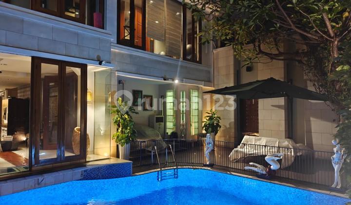 Rumah Mewah 4 Lantai Fullfurnished ada Lift di Sunter Jakarta Utara 