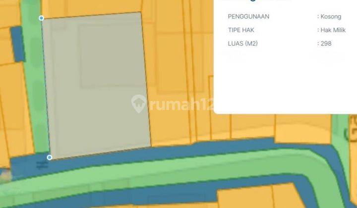 Jual Tanah di Johar Baru, Jakarta Pusat SHM 300 m² 1