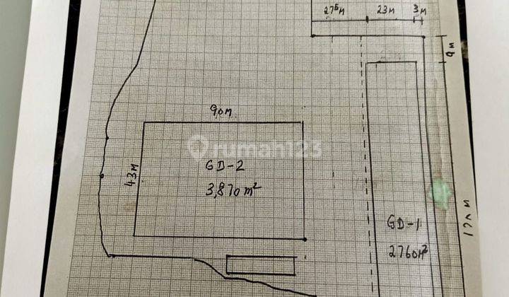 Tanah Dan Pabrik di Rangkasbitung, Lebak 28.500 m² 2