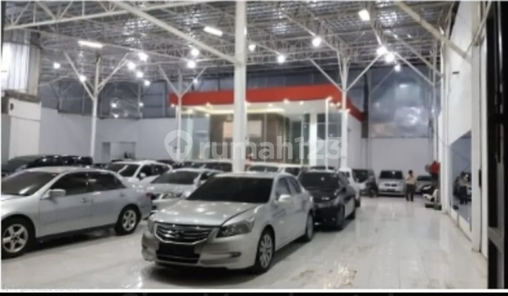 Dibawah Njop! Bekas Showroom Mobil Lokasi Strategis Dekat Bandara 