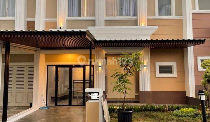 DIJUAL RUMAH BARU DESIGN MEWAH SUMARECON SERPONG di 
Flamingo Caribbean Summarecon Serpong uk 8 x16 M2 lux 1