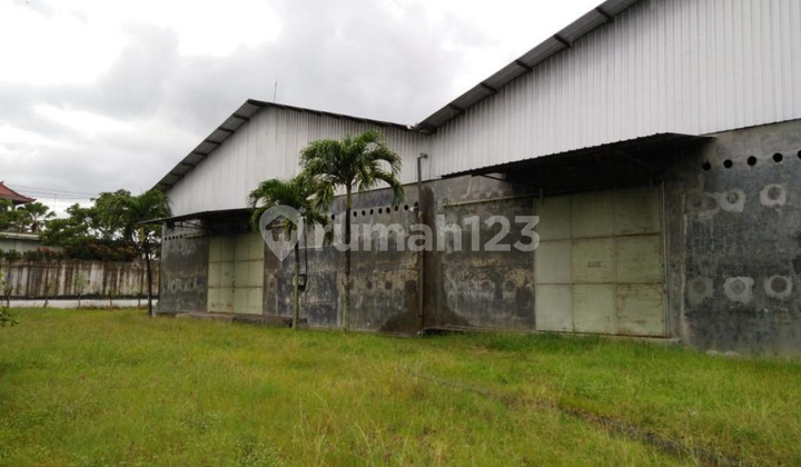 For Rent: Spacious 6360m2 Warehouse in Srono, Banyuwangi, on the Main Cross-City Highway.