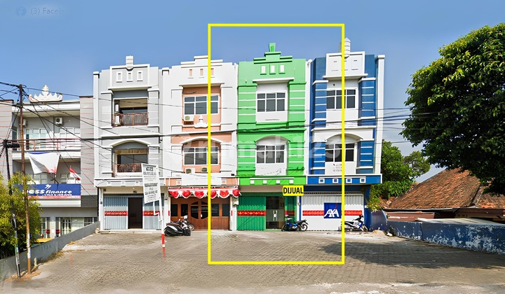 Jual Ruko 3 Lantai Pinggir Jalan Diponegoro