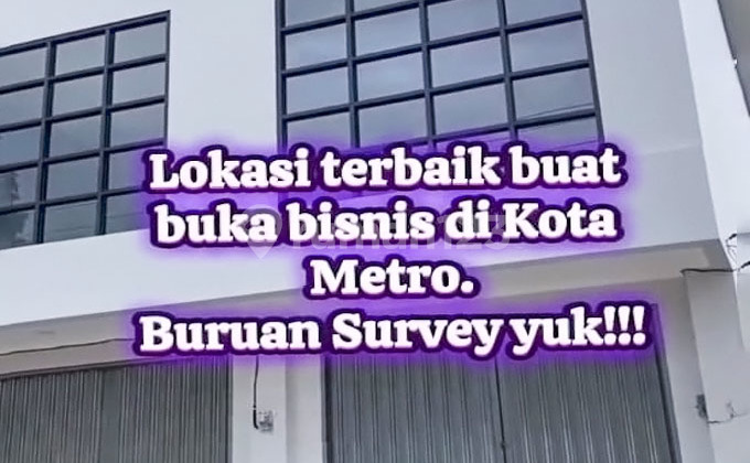 New 3-Story Shophouse by AH Nasution Roadside in Metro 2