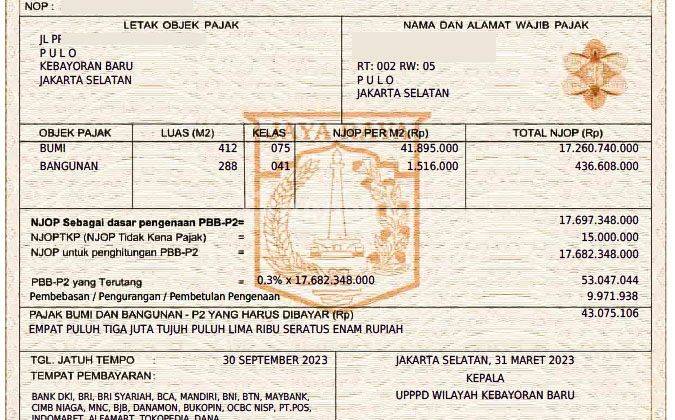 Ruko 5 Gandeng Murah Dibawah Njop 79 Persen Prapanca Keb Baru 4
