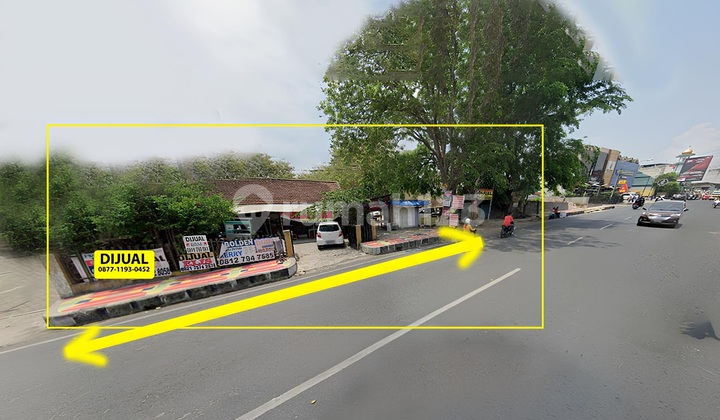 Tanah Komersial 2,5 Hektar Strategis Pinggir Jalan Diponegoro