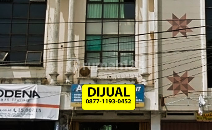 For Sale 3-Story Shop House by Antasari Main Road in Kalibalau. 2