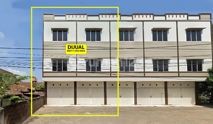 Ruko Gandeng 2 Pintu 3 Lantai Pinggir Jalan Teuku Umar