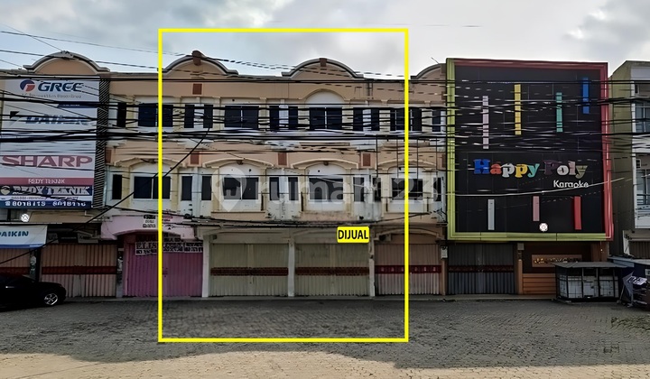 Jual Ruko Gandeng 2 Pintu 3 Lantai Jalan Diponegoro