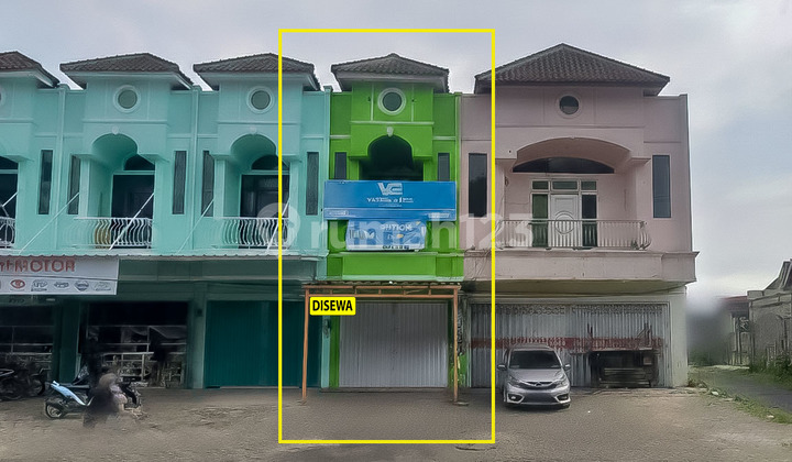 Sewa Ruko 3 Lantai Pinggir Jalan di Kemiling