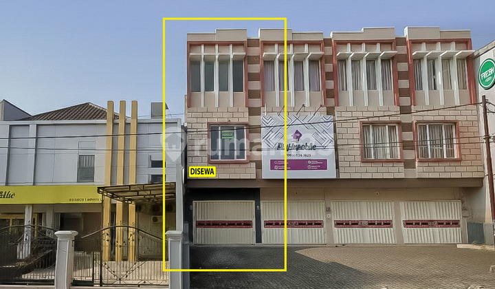 Sewa Ruko 3 Lantai Pinggir Jalan Enggal Pahoman