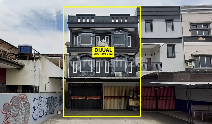 Dijual Ruko Gandeng 2 Pintu 3 Lantai Pinggir Jalan Gajah Mada Dijual Ruko Gandeng 2 Pintu 3 Lantai Pinggir Jalan Gajah Mada