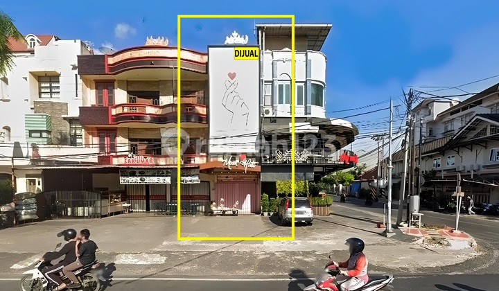 Jual Ruko 3 Lantai Pinggir Jalan Raden Intan