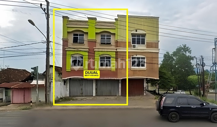 Sewa Jual Ruko Gandeng 2 Pintu 3 Lantai Jalan ZA Pagar Alam