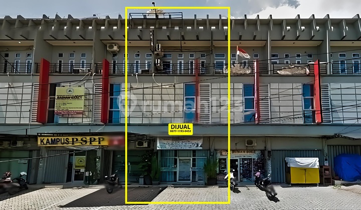 Jual Ruko 3 Lantai Pinggir Jalan Raya Teuku Umar