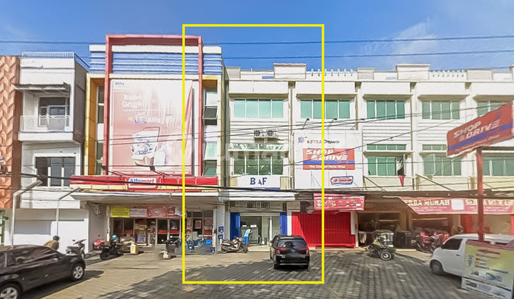 Sewa Ruko 3 Lantai Pinggir Jalan Teuku Umar di Kedaton