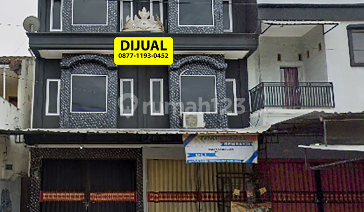 For Sale: Adjacent 2-Door, 3-Story Shop House by Gajah Mada Street 2