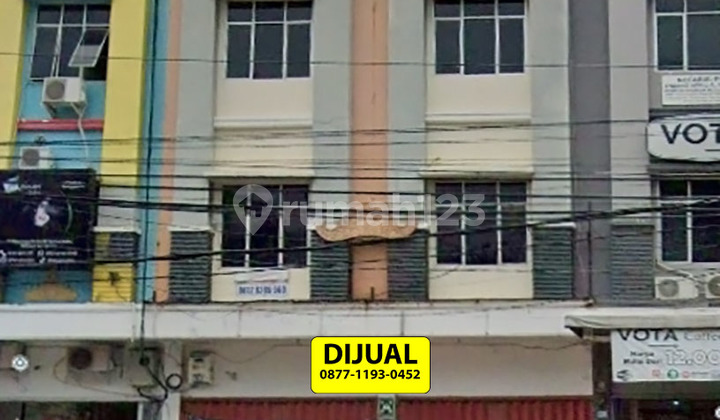 For Sale or Rent, 2-Door 3-Story Row Shop on Diponegoro Street 2