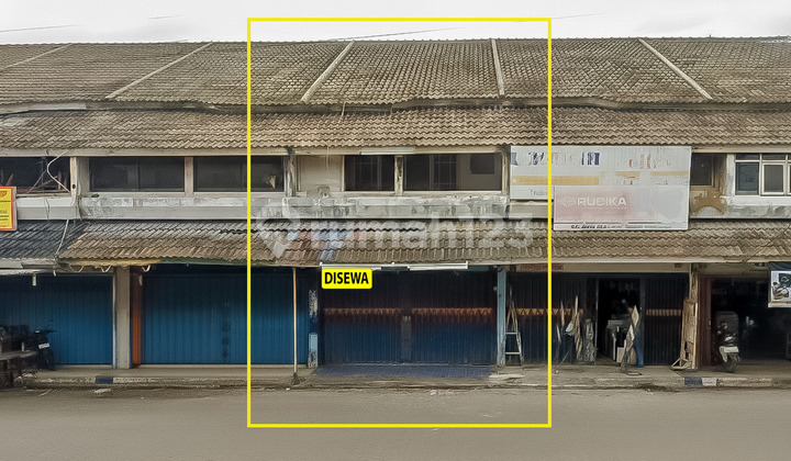 Sewa Ruko 2 Lantai Pinggir Jalan di Way Halim