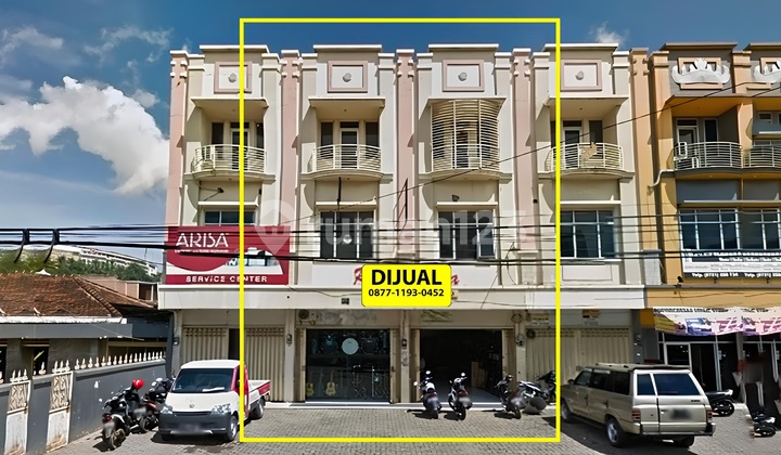 Jual Ruko Gandeng 2 Pintu 3 Lantai Pinggir Jalan Dr Harun