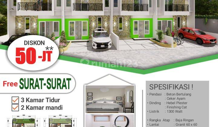 Rumah Sinta serpong residence arah  cbd 1