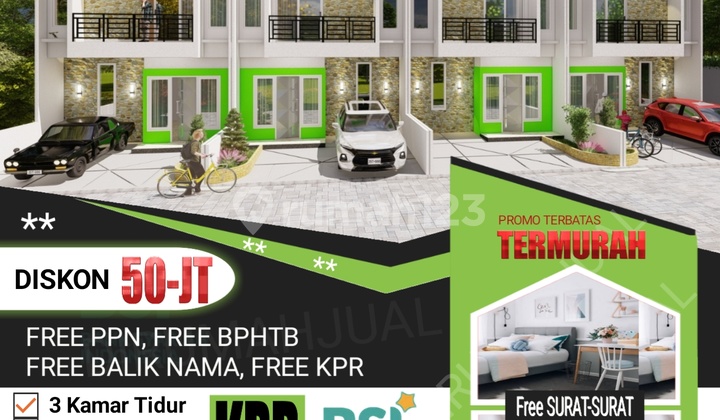 Rumah Sinta serpong residence arah kapten tendean 2