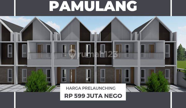 Rumah Termurah 2 Lantai 500 Jutaan Dekat Unpam Pusat 1