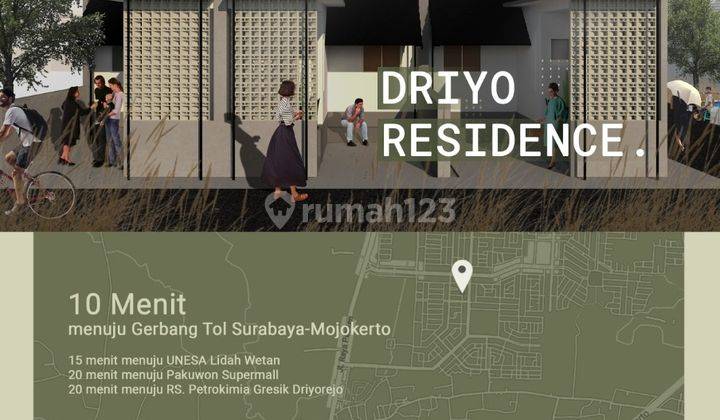 Rumah New Driyo Residence Gresik 1