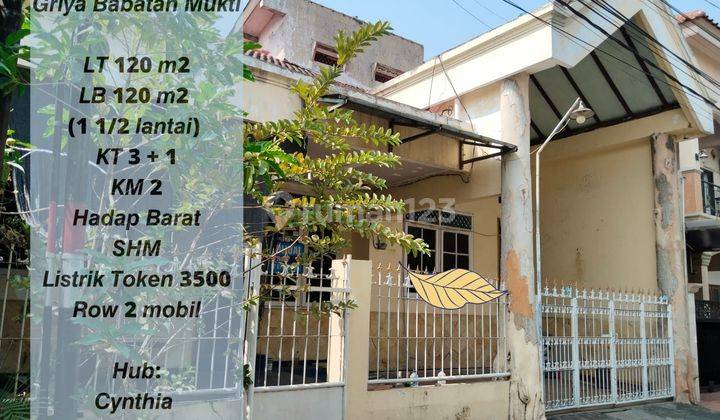 Rumah di Babatan Mukti, Surabaya Barat Dekat Citraland Pakuwon Mall 1