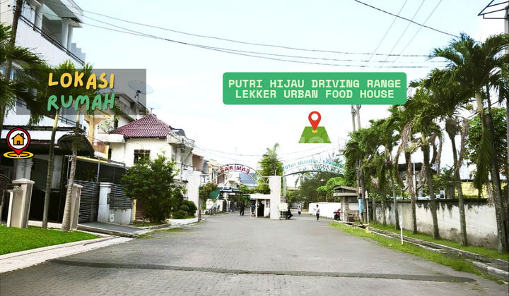 Komplek Sarimas. Jl. Putri Hijau. Semi Furnished. Prime Location 2