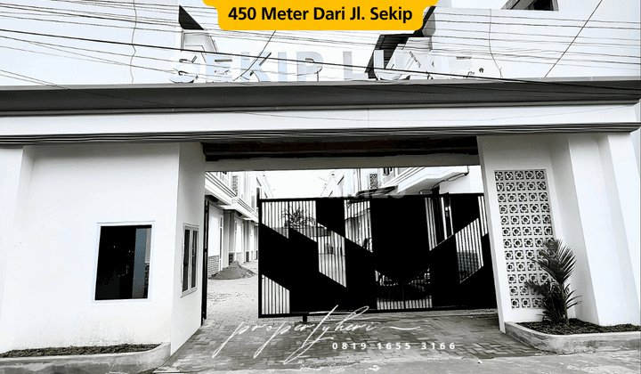 Sekip Luxe. Townhouse Baru. Daerah Sekip, Adam Malik. Inti Kota. 1