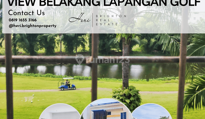 Rumah View Lapangan Golf. Komplek Graha Metropolitan. Lebar 10 M 1