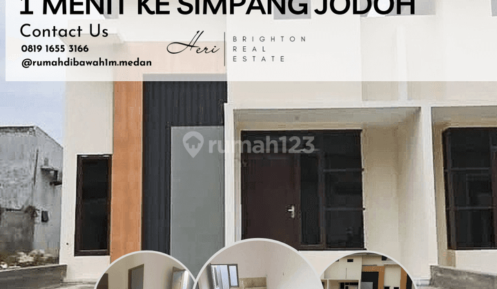 Pondok Indah Mansion, Tembung.siap Huni. 1 Menit Ke Simpang Jodoh 1