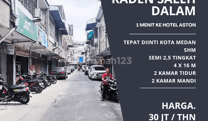 Ruko Jl. Raden Saleh Dalam. Inti Kota. 1 Menit Ke Hotel Aston 1