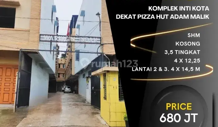 Komplek Inti Kota.waringin Indah.belakang Pizza Hut Jl.adam Malik 1