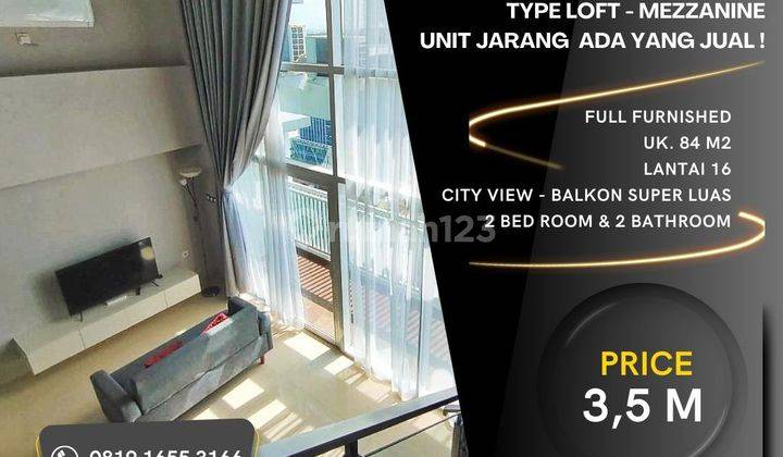 Apartment The Reiz Condo Type Loft Mezzanine. City View Lepas 1