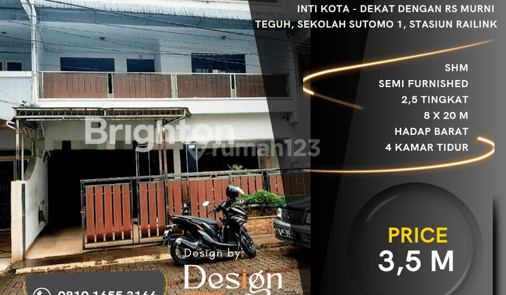 Rumah Lebar 8 M. Komplek Daerah Jl. Timor.dekat Mall Center Point 1