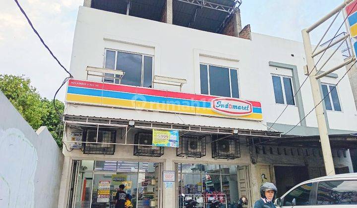 Ruko Gandeng Dengan Usaha Indomaret. Jl.kelambir V, Gaperta Ujung 2