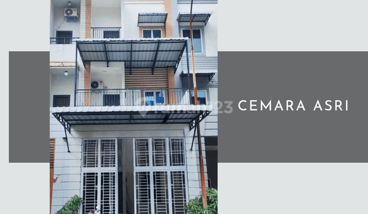 Komplek Cemara Asri, Semi Furnished, Semi 4 Lantai, Kondisi Bagus 2