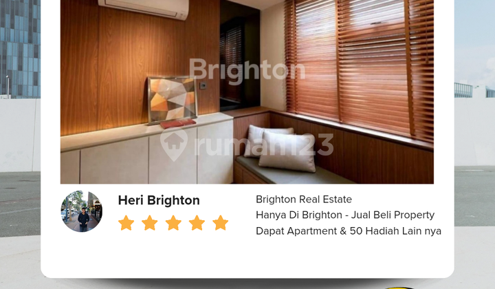 Di Sewakan Apartment Podomoro. Ex Show Unit. Full Furnished Mewah 2