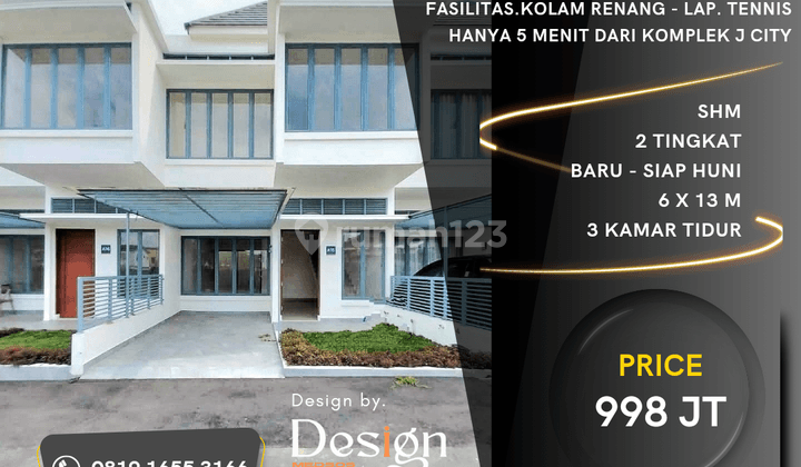 Rumah Baru. Komplek Jl. Karya Wisata, Johor. 5 Menit Dari J City 1