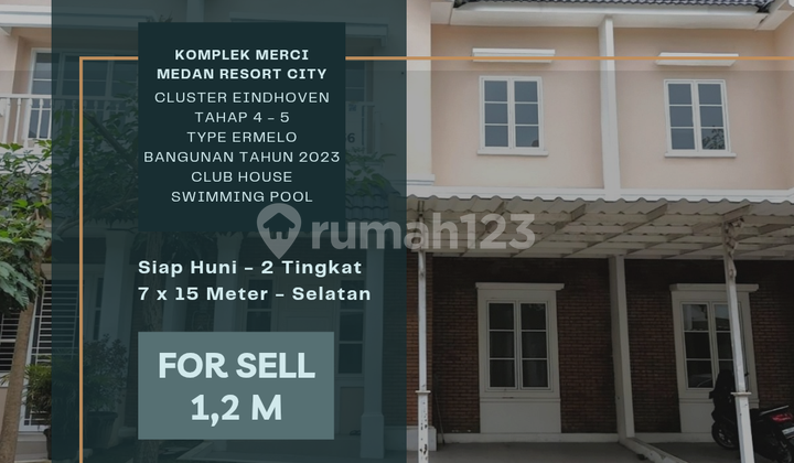 Merci Complex, Medan Resort City. Eindhoven Cluster. Width 7 M