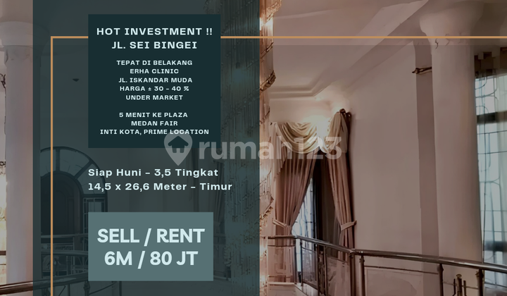 Jl. Sei Bingei. Behind Erha Clinic Iskandar Muda. Under Market Jl. Sei Bingei. Behind Erha Clinic Iskandar Muda. Under Market