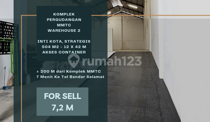 MMTC Warehouse 2 Complex. City Center. 7 Minutes to Toll Road.