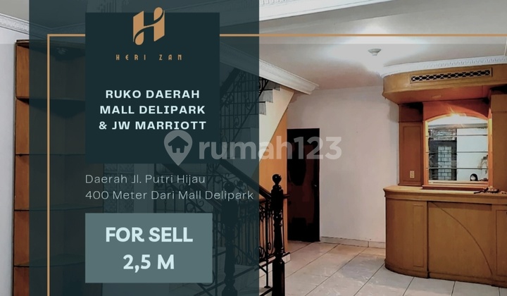Ruko Daerah Jl. Guru Patimpus. 400 M Ke Mall Delipark Podomoro Ruko Daerah Jl. Guru Patimpus. 400 M Ke Mall Delipark Podomoro
