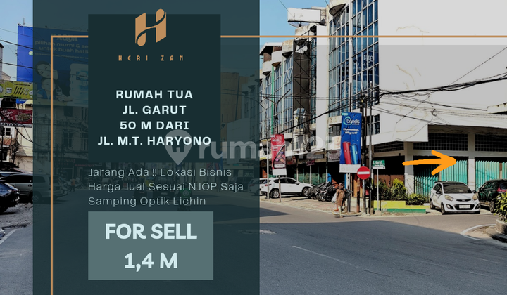 Rumah Jl. Garut. ± 50 Meter Dari Jl. M.T. Haryono. Kawasan Bisnis 1