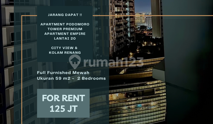 Podomoro Apartment. Premium Tower, Empire. Fully Furnished Podomoro Apartment. Premium Tower, Empire. Fully Furnished